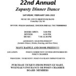 22nd Annual Zapusty Dinner&Dance