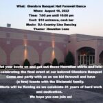 Glendora Banquets Farewell Dance