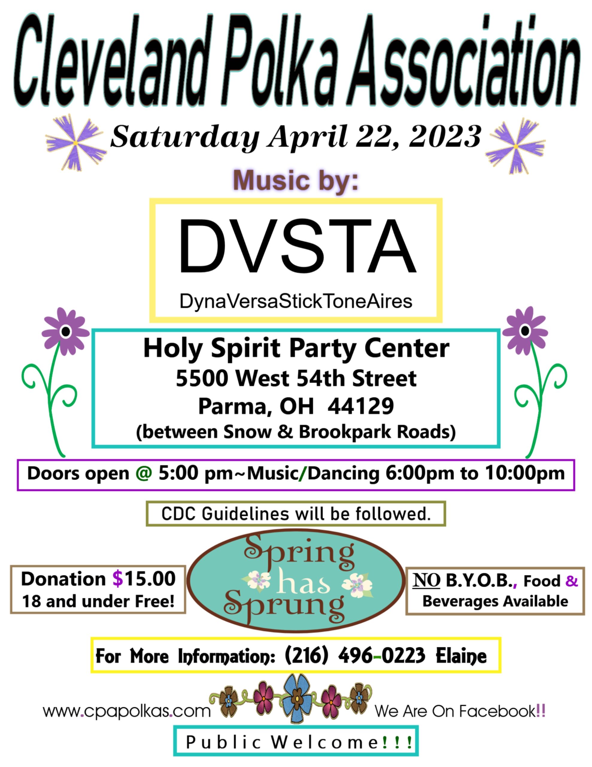 Cleveland Polka Association Spring Dance