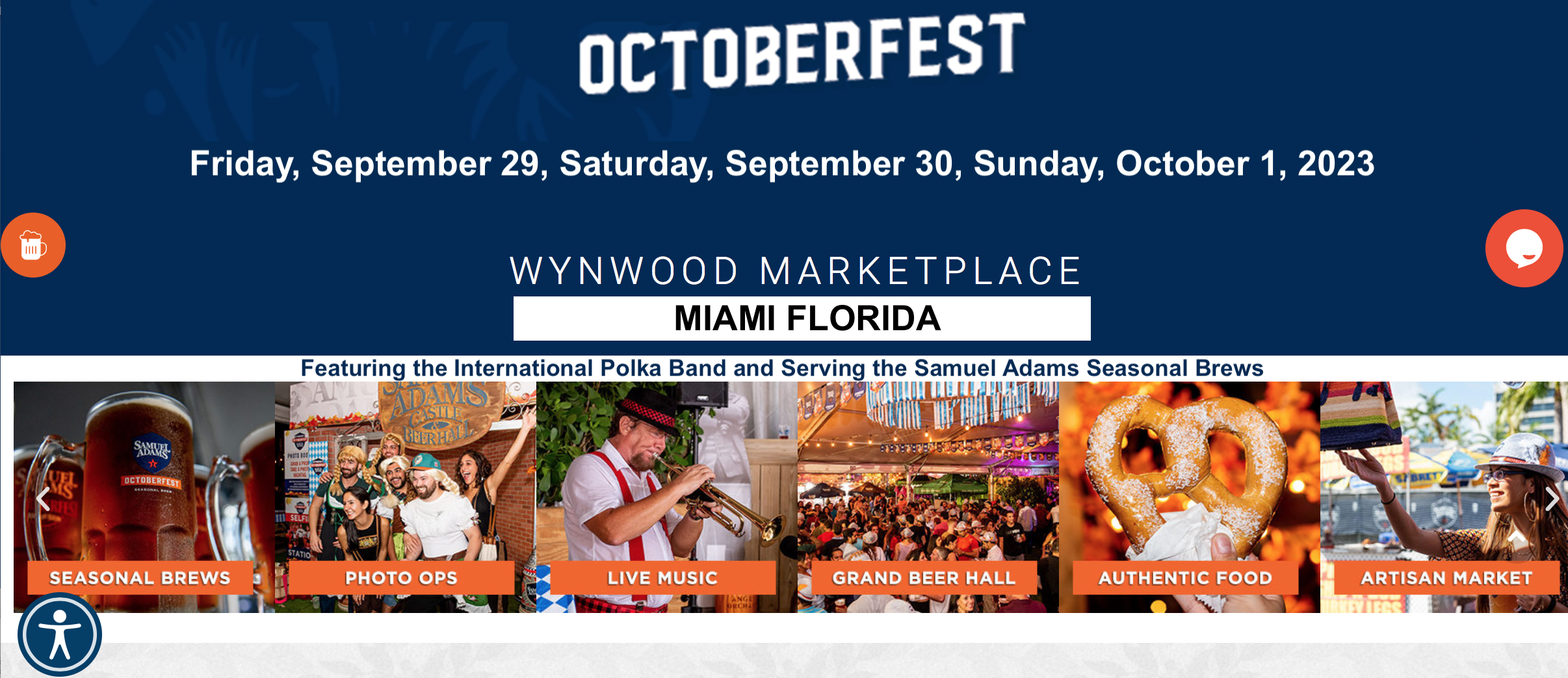 South Florida Octoberfest Wynwood Marketplace Miami