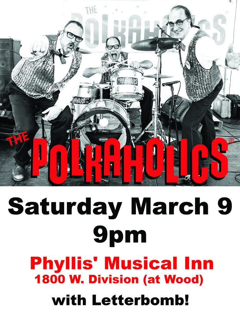 The Polkaholics return to the Polish Broadway in Chicago!